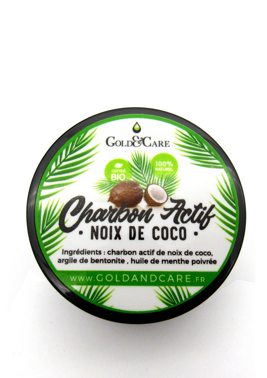 Charbon actif de coco bio 30g, Livraison rapide et soignée