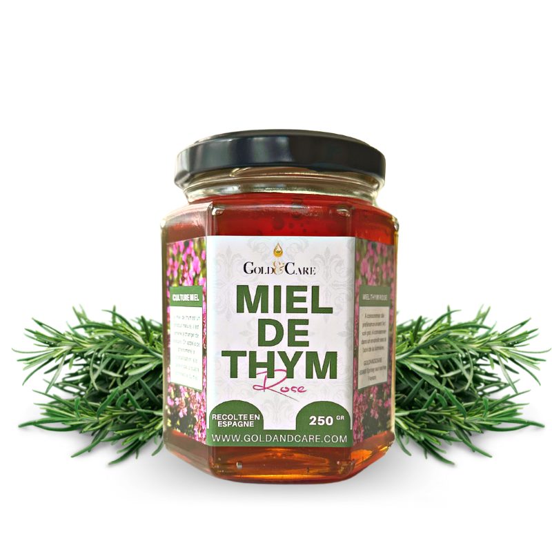 Miel de thym rose