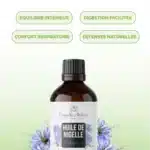 Bienfaits de l'huile de nigelle