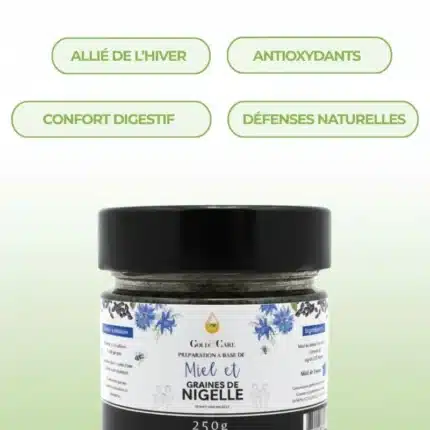 Miel de nigelle bienfaits