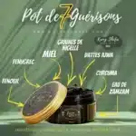 Pot de 7 guérisons ingrédients
