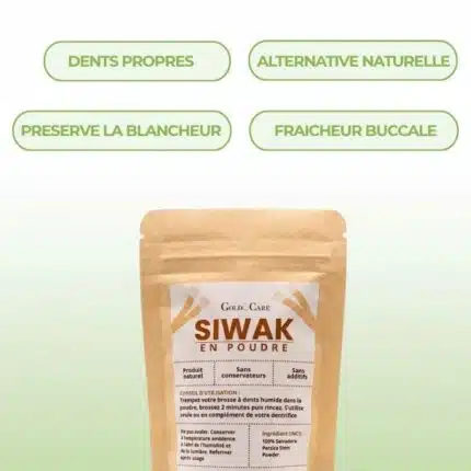 Poudre siwak bienfaits