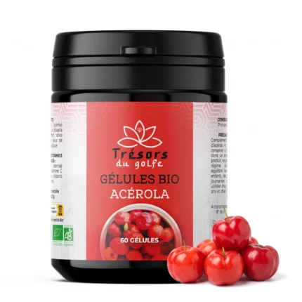 60 Gélules de Poudre d’Acérola Bio