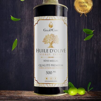 Huile d'olive extra vierge 500 mL - Béni Mellal
