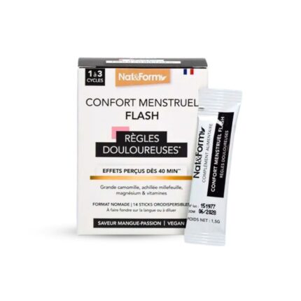 Confort menstruel flash