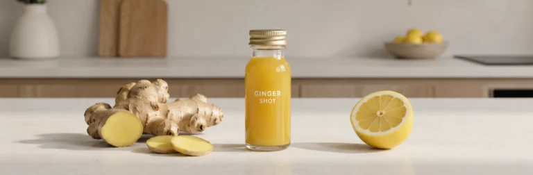 Shot de gingembre : bienfaits et recettes